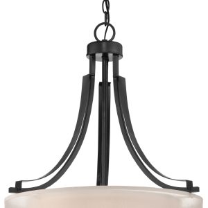 Minka-Lavery - 4104-66 - Three Light Pendant - Parsons Studio - Sand Coal