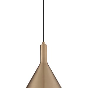 Nuvo Lighting - 60-7118 - One Light Pendant - Lightcap - Burnished Brass