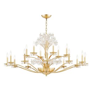Hudson Valley - 4452-AGB - 20 Light Chandelier - Beaumont - Aged Brass