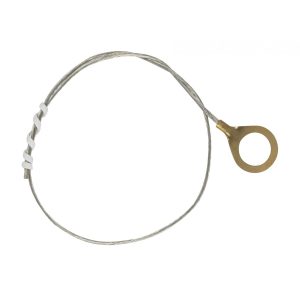 Satco - 80-1965 - 1/8 Ip Round Ground Lug - Tinned Copper