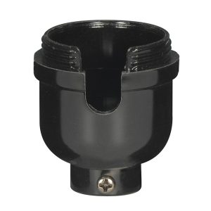 Satco - 80-2135 - 1/8 Ip Cap Only - Black