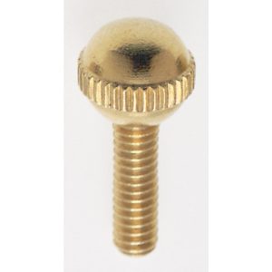 Satco - 90-036 - Thumb Screw - Burnished / Lacquered
