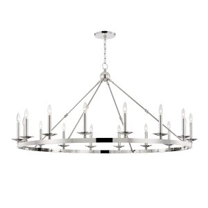 Hudson Valley - 3216-PN - 16 Light Chandelier - Allendale - Polished Nickel