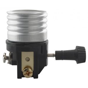 Satco - 90-1141 - On-Off Turn Knob Interior Mechanism With Screw Terminals - Not Specified