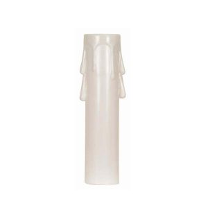 Satco - 90-1505 - Candle Cover - White