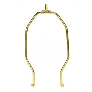 Satco - 90-2248 - Heavy Duty Harp - Polished Brass