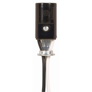 Satco - 90-738 - Socket - Black