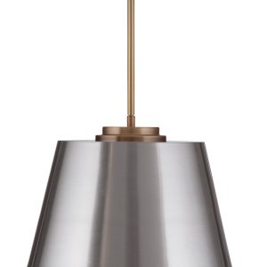 Bassett Mirror Company - L3676P - LED Pendant - Lancaster - Silver