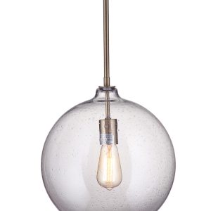 Bassett Mirror Company - L3677P - LED Pendant - Chauncey - Brass