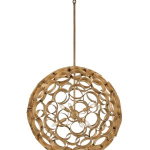 Fredrick Ramond - FR30146BNG - LED Chandelier - Centric - Burnished Gold
