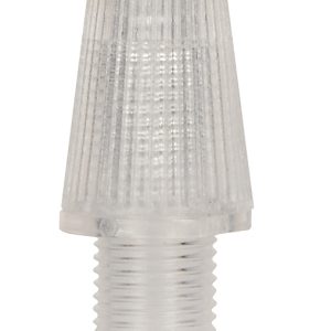 Satco - 80-2549 - 1/8 Ips Bushing For 18/2 - Clear