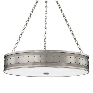 Hudson Valley - 2230-HN - Six Light Chandelier - Gaines - Historic Nickel
