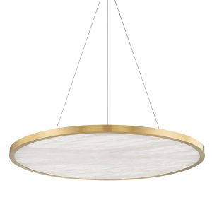 Hudson Valley - 6336-AGB - LED Chandelier - Eastport - Aged Brass