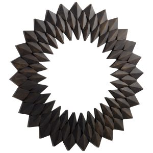 Cyan - 10760 - Mirror - Slate Grey
