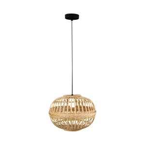 Eglo USA - 49771A - One Light Pendant - Amsfield - Brown