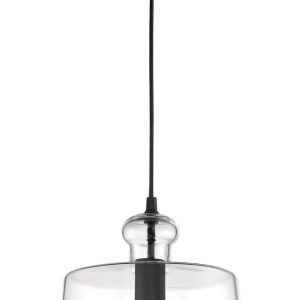 Minka-Lavery - 2335-66A - One Light Pendant - Clarity - Coal