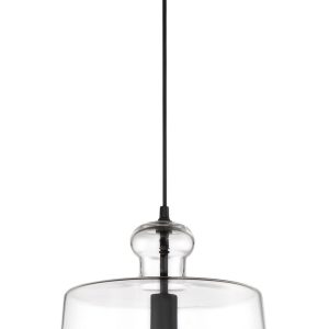 Minka-Lavery - 2336-66A - One Light Pendant - Clarity - Coal
