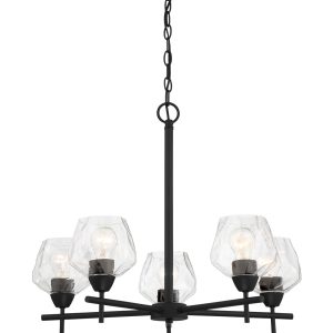 Minka-Lavery - 2175-66A - Five Light Chandelier - Camrin - Coal