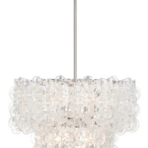 Metropolitan - N7738-613 - Eight Light Pendant - Taffinoe - Polished Nickel