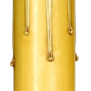Satco - 80-1487 - Candle Cover - Ivory