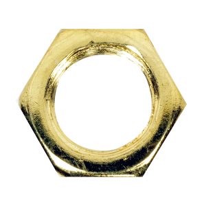Satco - 90-1646 - Locknut - Brass Plated