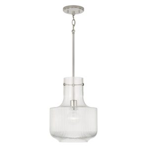 Capital Lighting - 345111PN - One Light Pendant - Nyla - Polished Nickel