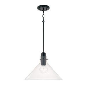 Capital Lighting - 345811MB - One Light Pendant - Greer - Matte Black