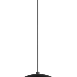Eglo USA - 205292A - One Light Pendant - Rafaelino - Structured Black, Matte White