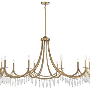 Savoy House - 1-1805-10-322 - Ten Light Chandelier - Kameron - Warm Brass