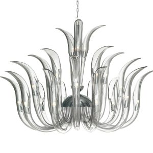 Metropolitan - N9423 - 23 Light Chandelier - Cisne - Polished Nickel