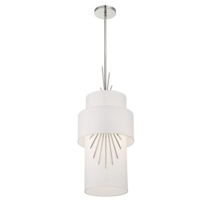 George Kovacs - P5392-613 - One Light Mini Pendant - Gramercy by Robin Baron - Polished Nickel