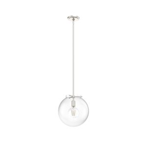 Hunter - 19661 - One Light Pendant - Sacha - Brushed Nickel