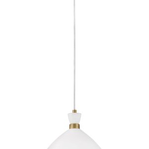 Lark - 83257MW-HB - LED Pendant - Simon - Matte White