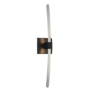 George Kovacs - P5501-691-L - LED Wall Sconce - Archer - Coal Black