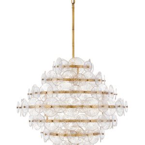 Fredrick Ramond - FR30128DA - LED Pendant - Rene - Distressed Brass