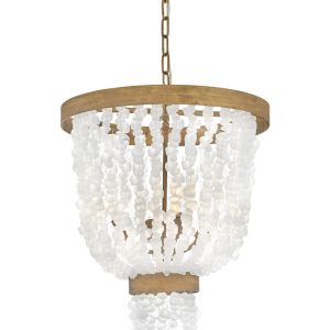 Fredrick Ramond - FR30204BNG - LED Pendant - Dune - Burnished Gold