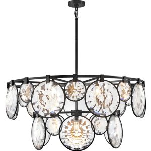 Fredrick Ramond - FR31268BLK - LED Chandelier - Nala - Black