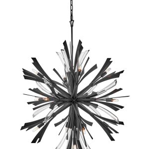 Fredrick Ramond - FR40905BGR - LED Chandelier - Vida - Brushed Graphite