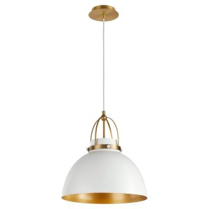 Quorum - 823-0880 - One Light Pendant - Pruitt - Studio White