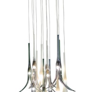 Metropolitan - N9493 - 13 Light Pendant - Featherly - Gold