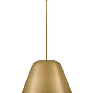 Lark - 83707LCB - LED Pendant - Madi - Lacquered Brass