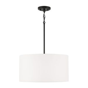 Capital Lighting - 314632MB-659 - Three Light Pendant - Alan - Matte Black