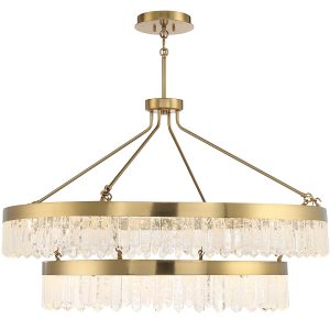 Savoy House - 7-1622-117-322 - LED Pendant - Landon - Warm Brass