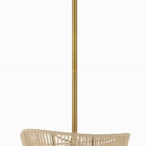 Minka-Lavery - 6573-695 - One Light Pendant - Key Largo - Soft Brass