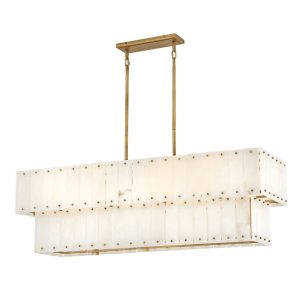 Fredrick Ramond - FR47756BNG - LED Linear Chandelier - Simone - Burnished Gold