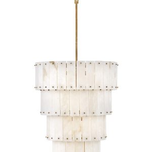Fredrick Ramond - FR47758BNG - LED Chandelier - Simone - Burnished Gold