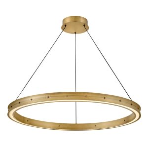 Fredrick Ramond - FR41476LCB - LED Chandelier - Althea - Lacquered Brass
