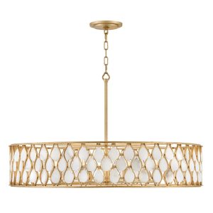 Fredrick Ramond - FR41506PI - LED Chandelier - Estie - Piastra Gold