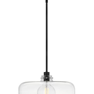 Lark - 83497BK - LED Pendant - Maisie - Black