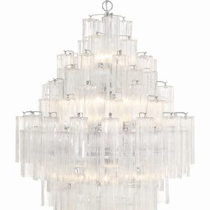 Crystorama - ADD-319-CH-CL - 20 Light Chandelier - Addis - Polished Chrome